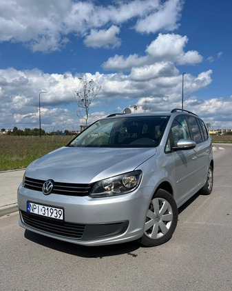 Volkswagen Touran cena 34900 przebieg: 209000, rok produkcji 2012 z Pisz małe 121